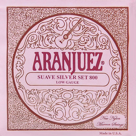 Aranjuez 800 Suave silver Konzertgitarre, low Aranjuez 800 Suave silver Konzertgitarre, low