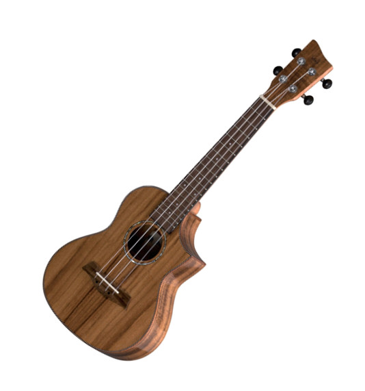 VGS Manoa S-CO-KN Konzertukulele mit Gig Bag, Koa VGS Manoa S-CO-KN Konzertukulele mit Gig Bag, Koa